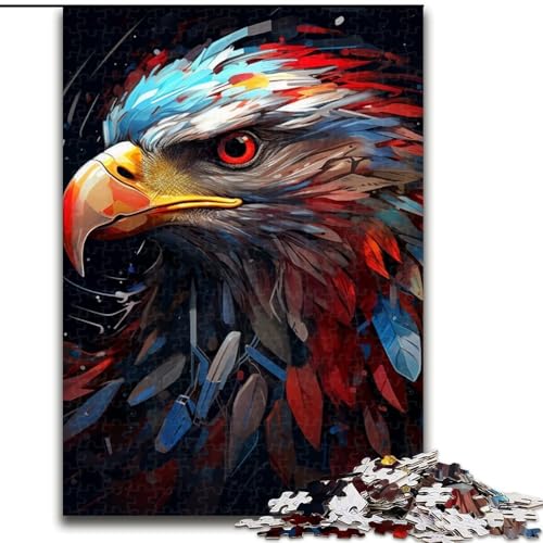 Puzzle für Erwachsene, 1000 Adlerköpfe aus Holz, Kinder ab 14 Jahren, 50x75cm, Lernspielzeug für Teenager, Dekoration für Zuhause und das Büro Puzzle für Erwachsene, 1000 Adlerköpfe aus Holz, Kinder ab 14 Jahren, 50x75cm, Lernspielzeug für Teenager, Dekoration für Zuhause und das Büro von LiJianXXR