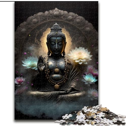 Puzzle für Erwachsene, 1000 Buddha-Figuren aus Holz, Kinder ab 14 Jahren, 50x75cm, Lernspielzeug für Teenager, Dekoration für Zuhause und das Büro Puzzle für Erwachsene, 1000 Buddha-Figuren aus Holz, Kinder ab 14 Jahren, 50x75cm, Lernspielzeug für Teenager, Dekoration für Zuhause und das Büro von LiJianXXR