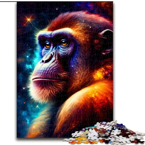 Puzzle für Erwachsene, 1000 Gorillas aus Holz, Kinder ab 14 Jahren, 50x75cm, Lernspielzeug für Teenager, Dekoration für Zuhause und das Büro Puzzle für Erwachsene, 1000 Gorillas aus Holz, Kinder ab 14 Jahren, 50x75cm, Lernspielzeug für Teenager, Dekoration für Zuhause und das Büro von LiJianXXR