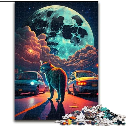 Puzzle für Erwachsene, 1000 Katzen aus Holz, Kinder ab 14 Jahren, 50x75cm, Lernspielzeug für Teenager, Dekoration für Zuhause und das Büro Puzzle für Erwachsene, 1000 Katzen aus Holz, Kinder ab 14 Jahren, 50x75cm, Lernspielzeug für Teenager, Dekoration für Zuhause und das Büro von LiJianXXR