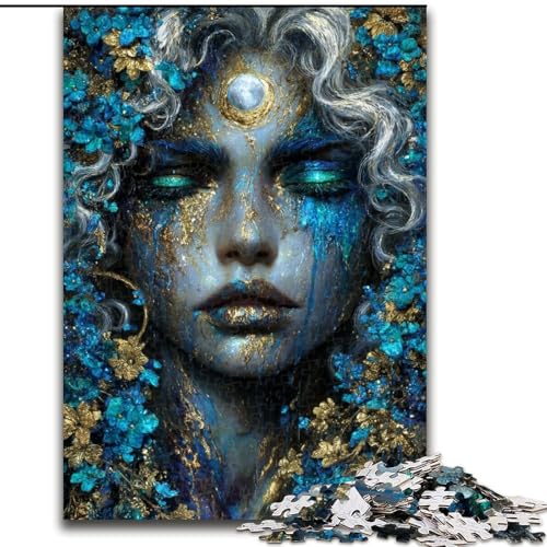 Puzzle für Erwachsene, 1000 Puzzleteile, mystischer Naturgeist, geeignet für Personen ab 14 Jahren, anspruchsvoll zu vervollständigen, Aber lustig und humorvoll, tolles Geschenk (Größe 50x75cm) von LiJianXXR