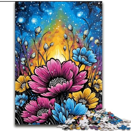 Puzzle für Erwachsene, 1000 Teile, Alien-UFO, für Kinder ab 14 Jahren, Lernspiel, Herausforderung, Spielzeug, Geschenk zum Geburtstag (Größe 26x38cm) von LiJianXXR