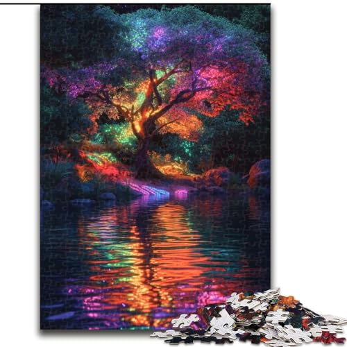 Puzzle für Erwachsene, 1000 Teile, Baum des Lebens, Familienunterhaltungsspielzeug, ganze Familie, ab 14 Jahren (Größe 50x75cm) von LiJianXXR