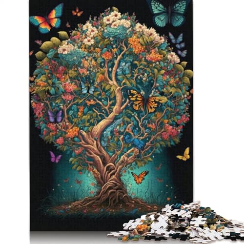 Puzzle für Erwachsene, 1000 Teile, Baum des Lebens, für Erwachsene und Kinder, Papppuzzle, Familienpuzzlespiel, 38 x 26 cm Puzzle für Erwachsene, 1000 Teile, Baum des Lebens, für Erwachsene und Kinder, Papppuzzle, Familienpuzzlespiel, 38 x 26 cm von LiJianXXR