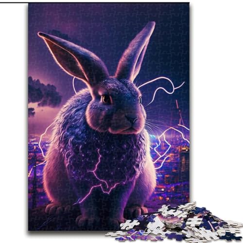 Puzzle für Erwachsene, 1000 Teile, Blitzhase, aus Holz, ideal für Familienspaß, Entspannung, 50x75cm, pädagogisches und unterhaltsames Indoor-Spiel für die Inneneinrichtung Puzzle für Erwachsene, 1000 Teile, Blitzhase, aus Holz, ideal für Familienspaß, Entspannung, 50x75cm, pädagogisches und unterhaltsames Indoor-Spiel für die Inneneinrichtung von LiJianXXR