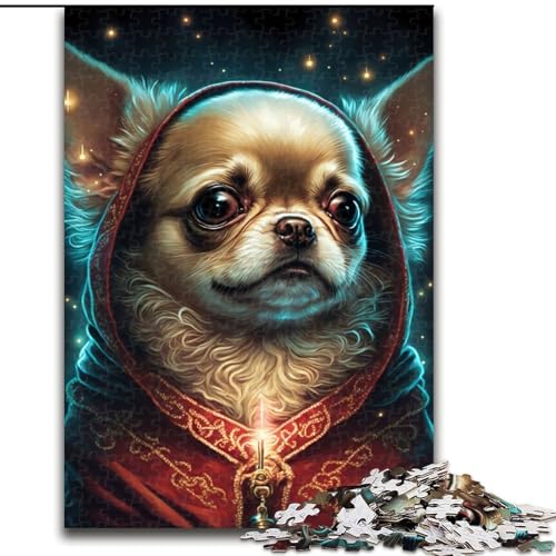 Puzzle für Erwachsene, 1000 Teile, Chihuahua-Hund, aus Holz, für Jugendliche ab 14 Jahren, Heimdekoration, 50x75cm, Kunstwerk-Dekor, Intelligenzspielzeug für Familien-Indoor-Spiele Puzzle für Erwachsene, 1000 Teile, Chihuahua-Hund, aus Holz, für Jugendliche ab 14 Jahren, Heimdekoration, 50x75cm, Kunstwerk-Dekor, Intelligenzspielzeug für Familien-Indoor-Spiele von LiJianXXR