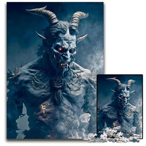 Puzzle für Erwachsene, 1000 Teile, Dark Lord, Papppuzzle für Erwachsene, für Heimdekoration, Gehirntraining, 26x38cm/10,23x14,96 Zoll Puzzle für Erwachsene, 1000 Teile, Dark Lord, Papppuzzle für Erwachsene, für Heimdekoration, Gehirntraining, 26x38cm/10,23x14,96 Zoll von LiJianXXR