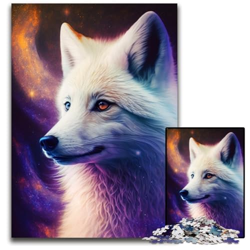Puzzle für Erwachsene, 1000 Teile, Fantasy-Fuchs-Puzzles für Erwachsene, für Teenager und Familienspaß – DIY-Denkspiel, Geschenk, 26x38cm/10,23x14,96 Zoll Puzzle für Erwachsene, 1000 Teile, Fantasy-Fuchs-Puzzles für Erwachsene, für Teenager und Familienspaß – DIY-Denkspiel, Geschenk, 26x38cm/10,23x14,96 Zoll von LiJianXXR