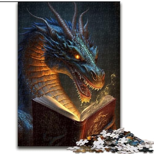Puzzle für Erwachsene, 1000 Teile, Feuerdrache im Himmel, aus Holz, für Jugendliche ab 14 Jahren, Heimdekoration, 50x75cm, Kunstwerk-Dekor, Intelligenzspielzeug für Familien-Indoor-Spiele Puzzle für Erwachsene, 1000 Teile, Feuerdrache im Himmel, aus Holz, für Jugendliche ab 14 Jahren, Heimdekoration, 50x75cm, Kunstwerk-Dekor, Intelligenzspielzeug für Familien-Indoor-Spiele von LiJianXXR