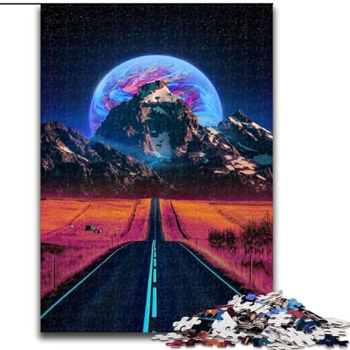 Puzzle für Erwachsene, 1000 Teile, Forever Still, aus Karton, ideal für Büro, Schlafzimmer, Wohnzimmerdekoration, 1000 Teile(26x38cm) von LiJianXXR
