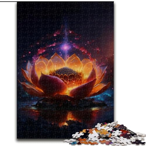 Puzzle für Erwachsene, 1000 Teile, Galaxie-Fantasie-Lotus, aus Holz, einzigartige DIY-Geschenkidee für die Heimdekoration, 50x75cm, herausfordernd und unterhaltsam, Familienaktivität Puzzle für Erwachsene, 1000 Teile, Galaxie-Fantasie-Lotus, aus Holz, einzigartige DIY-Geschenkidee für die Heimdekoration, 50x75cm, herausfordernd und unterhaltsam, Familienaktivität von LiJianXXR