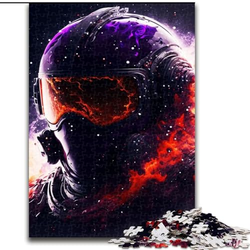Puzzle für Erwachsene, 1000 Teile, Helmtruppen im Weltraum, Puzzle aus Karton, perfekt für Heim- und Bürodekoration, Partys, Geburtstage, 1000 Teile(26x38cm) von LiJianXXR