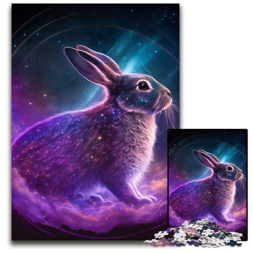 Puzzle für Erwachsene, 1000 Teile, Kaninchen-Kunstpuzzle für Erwachsene, für Teenager und Familienspaß – DIY-Denkspiel als Geschenk, 26x38cm/10,23x14,96 Zoll Puzzle für Erwachsene, 1000 Teile, Kaninchen-Kunstpuzzle für Erwachsene, für Teenager und Familienspaß – DIY-Denkspiel als Geschenk, 26x38cm/10,23x14,96 Zoll von LiJianXXR