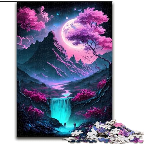 Puzzle für Erwachsene, 1000 Teile, Kirschblüten-Japan-Kunst, aus Holz, für Teenager ab 14 Jahren, Heimdekoration, 50x75cm, Kunstwerk-Dekor, Intelligenzspielzeug für Familien-Indoor-Spiele Puzzle für Erwachsene, 1000 Teile, Kirschblüten-Japan-Kunst, aus Holz, für Teenager ab 14 Jahren, Heimdekoration, 50x75cm, Kunstwerk-Dekor, Intelligenzspielzeug für Familien-Indoor-Spiele von LiJianXXR