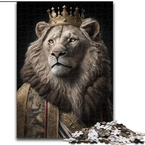 Puzzle für Erwachsene, 1000 Teile, Löwe, Generative KI, aus Holz, perfekte Dekoration für Zuhause oder das Büro, 50x75cm, DIY-Kunstdekor Puzzle für Erwachsene, 1000 Teile, Löwe, Generative KI, aus Holz, perfekte Dekoration für Zuhause oder das Büro, 50x75cm, DIY-Kunstdekor von LiJianXXR