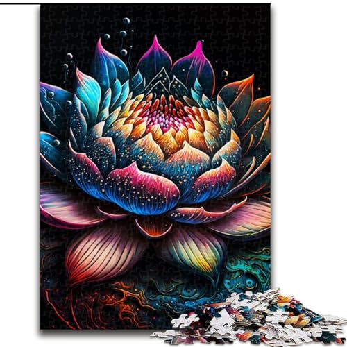 Puzzle für Erwachsene, 1000 Teile, Lotusblumenkunst aus Holz, Kinder ab 14 Jahren, 50x75cm, Lernspielzeug für Teenager, Dekoration für Zuhause und das Büro Puzzle für Erwachsene, 1000 Teile, Lotusblumenkunst aus Holz, Kinder ab 14 Jahren, 50x75cm, Lernspielzeug für Teenager, Dekoration für Zuhause und das Büro von LiJianXXR