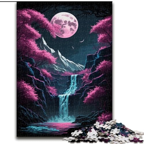 Puzzle für Erwachsene, 1000 Teile, Mount Fuji, Japan, Puzzle aus Karton, anspruchsvolles Denkspiel für Teenager, perfekt als Heimdekoration oder Geschenk, 1000 Stück(26x38cm) von LiJianXXR