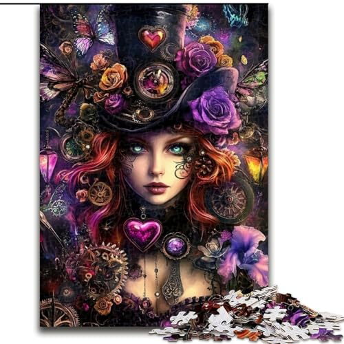 Puzzle für Erwachsene, 1000 Teile, Mysteriöse Hexe, Spielzeug, Lernspiele, Stressabbau, Eltern-Kind-Interaktion (Größe 50x75cm) von LiJianXXR