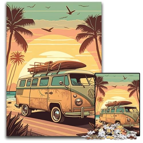 Puzzle für Erwachsene, 1000 Teile, Neon-Retro-Strand, unmögliche Puzzles für Erwachsene, perfekt für Halloween, Weihnachten, Geburtstagsgeschenk, 26x38cm/10,23x14,96 Zoll Puzzle für Erwachsene, 1000 Teile, Neon-Retro-Strand, unmögliche Puzzles für Erwachsene, perfekt für Halloween, Weihnachten, Geburtstagsgeschenk, 26x38cm/10,23x14,96 Zoll von LiJianXXR