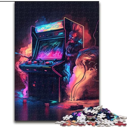 Puzzle für Erwachsene, 1000 Teile, Neon-Spiel aus Holz, einzigartige DIY-Geschenkidee zur Heimdekoration, 50x75cm, herausfordernd und unterhaltsam, Familienaktivität Puzzle für Erwachsene, 1000 Teile, Neon-Spiel aus Holz, einzigartige DIY-Geschenkidee zur Heimdekoration, 50x75cm, herausfordernd und unterhaltsam, Familienaktivität von LiJianXXR