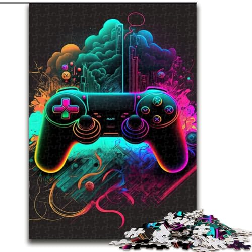 Puzzle für Erwachsene, 1000 Teile, Neon-Spiel aus Holz, interaktives Familienspiel, geeignet für Kinder ab 14 Jahren, 50x75cm, DIY-Kunstdekor Puzzle für Erwachsene, 1000 Teile, Neon-Spiel aus Holz, interaktives Familienspiel, geeignet für Kinder ab 14 Jahren, 50x75cm, DIY-Kunstdekor von LiJianXXR
