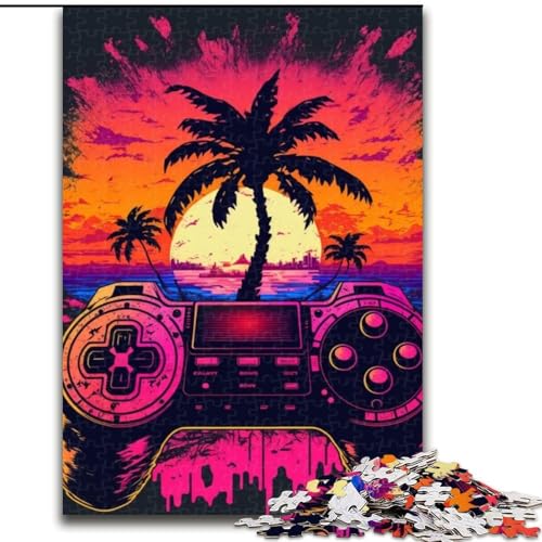 Puzzle für Erwachsene, 1000 Teile, Neonkunst aus Holz, Kinder ab 14 Jahren, 50x75cm, Lernspielzeug für Teenager, Dekoration für Zuhause und das Büro Puzzle für Erwachsene, 1000 Teile, Neonkunst aus Holz, Kinder ab 14 Jahren, 50x75cm, Lernspielzeug für Teenager, Dekoration für Zuhause und das Büro von LiJianXXR