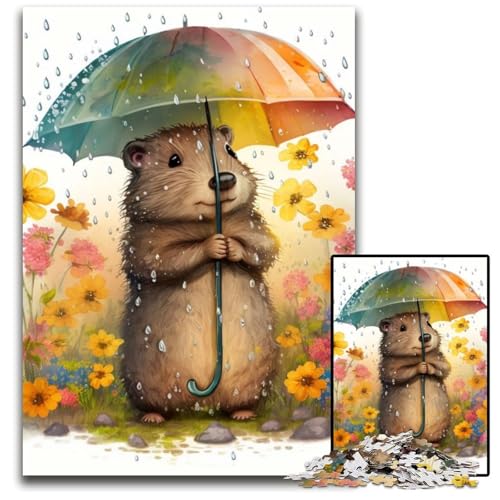 Puzzle für Erwachsene, 1000 Teile, Otter, Unmögliches Puzzle für Erwachsene, Perfekt für Halloween, Weihnachten, Geburtstagsgeschenk, 50x75cm/19,68x29,52 Zoll Puzzle für Erwachsene, 1000 Teile, Otter, Unmögliches Puzzle für Erwachsene, Perfekt für Halloween, Weihnachten, Geburtstagsgeschenk, 50x75cm/19,68x29,52 Zoll von LiJianXXR