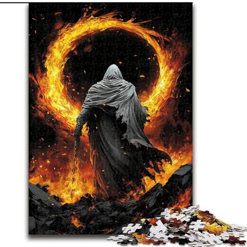Puzzle für Erwachsene, 1000 Teile, The Dark Knight, für Kinder ab 14 Jahren, Lernspiel, Herausforderung, Spielzeug, Geschenk zum Geburtstag (Größe 26x38cm) von LiJianXXR