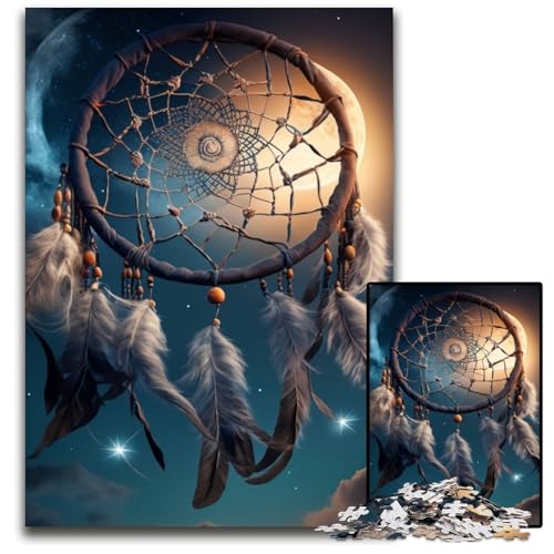 Puzzle für Erwachsene, 1000 Teile, Traumfänger-Puzzles für Erwachsene, DIY-Dekoration, Gehirn-Herausforderung, für Erwachsene, Familie, 26x38cm/10,23x14,96 Zoll Puzzle für Erwachsene, 1000 Teile, Traumfänger-Puzzles für Erwachsene, DIY-Dekoration, Gehirn-Herausforderung, für Erwachsene, Familie, 26x38cm/10,23x14,96 Zoll von LiJianXXR