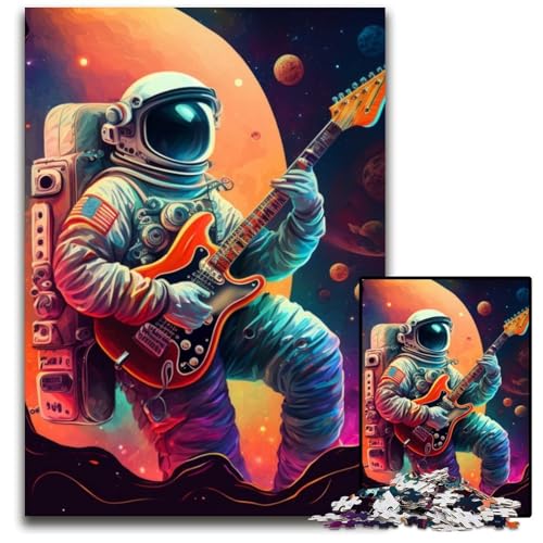 Puzzle für Erwachsene, 1000 Teile, Weltraum-Astronaut, Unmögliches Puzzle für Erwachsene, Perfekt für Halloween, Weihnachten, Geburtstagsgeschenk, 26x38cm/10,23x14,96 Zoll Puzzle für Erwachsene, 1000 Teile, Weltraum-Astronaut, Unmögliches Puzzle für Erwachsene, Perfekt für Halloween, Weihnachten, Geburtstagsgeschenk, 26x38cm/10,23x14,96 Zoll von LiJianXXR