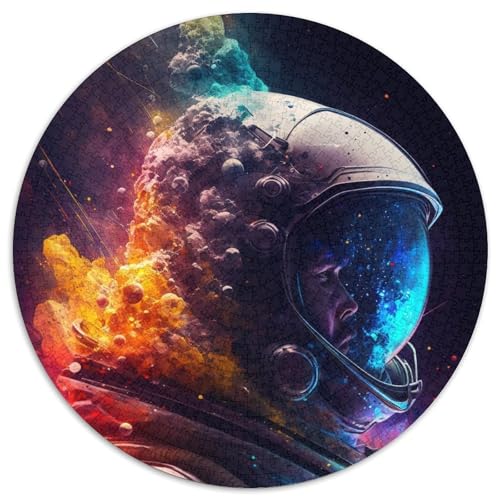 Puzzle für Erwachsene, 1000 Teile, Weltraum-Astronauten-Puzzle für Erwachsene, DIY-Dekoration, Gehirn-Herausforderung, für Erwachsene, Familie, 67,5 x 67,5 cm Puzzle für Erwachsene, 1000 Teile, Weltraum-Astronauten-Puzzle für Erwachsene, DIY-Dekoration, Gehirn-Herausforderung, für Erwachsene, Familie, 67,5 x 67,5 cm von LiJianXXR