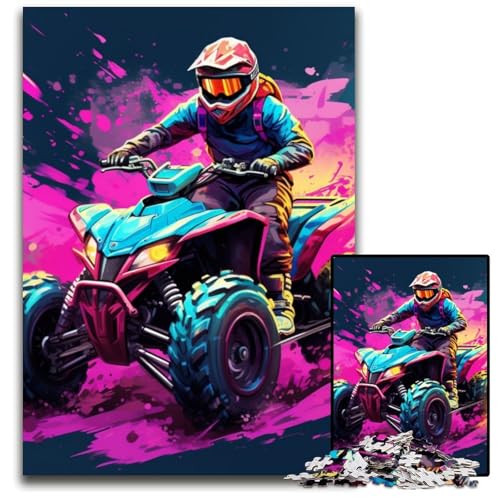 Puzzle für Erwachsene, 1000 Teile, farbenfrohe Kunst, Mountainbike-Puzzles für Erwachsene, für Teenager und Familienspaß – DIY-Denkspiel als Geschenk, 50x75cm/19,68x29,52 Zoll Puzzle für Erwachsene, 1000 Teile, farbenfrohe Kunst, Mountainbike-Puzzles für Erwachsene, für Teenager und Familienspaß – DIY-Denkspiel als Geschenk, 50x75cm/19,68x29,52 Zoll von LiJianXXR