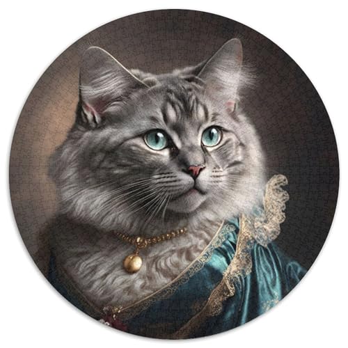 Puzzle für Erwachsene, 1000 Teile, herrliche, großartige Katze, Kartonpuzzle, anspruchsvolles DIY-Denkspiel, perfektes Familienspiel oder dekoratives Geschenk, 67,5 x 67,5 cm Puzzle für Erwachsene, 1000 Teile, herrliche, großartige Katze, Kartonpuzzle, anspruchsvolles DIY-Denkspiel, perfektes Familienspiel oder dekoratives Geschenk, 67,5 x 67,5 cm von LiJianXXR