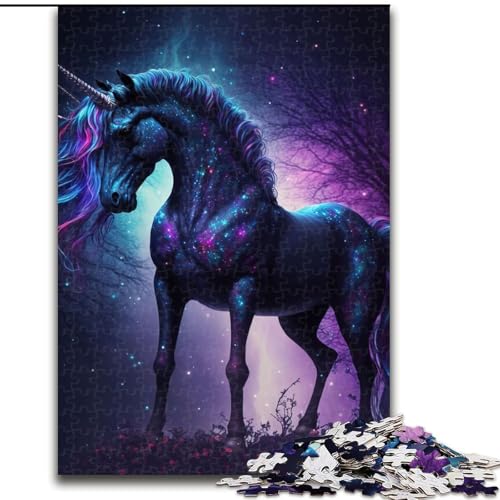 Puzzle für Erwachsene, 1000 Teile, süßes Pony-Puzzle aus Karton, anspruchsvolles DIY-Denkspiel, interaktives Familienspiel, 1000 Teile(26x38cm) von LiJianXXR
