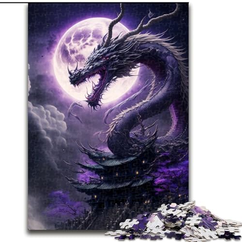 Puzzle für Erwachsene, 1000 Teile, tapferer Drache, aus Holz, für Jugendliche ab 14 Jahren, Heimdekoration, 50x75cm, Kunstwerk-Dekor, Intelligenzspielzeug für Familien-Indoor-Spiele Puzzle für Erwachsene, 1000 Teile, tapferer Drache, aus Holz, für Jugendliche ab 14 Jahren, Heimdekoration, 50x75cm, Kunstwerk-Dekor, Intelligenzspielzeug für Familien-Indoor-Spiele von LiJianXXR