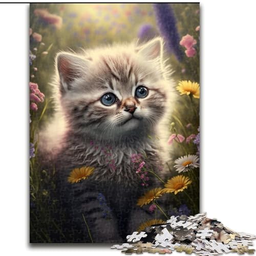 Puzzle für Erwachsene, 1000 süße Kätzchen aus Holz, Kinder ab 14 Jahren, 50x75cm, Lernspielzeug für Teenager, Dekoration für Zuhause und das Büro Puzzle für Erwachsene, 1000 süße Kätzchen aus Holz, Kinder ab 14 Jahren, 50x75cm, Lernspielzeug für Teenager, Dekoration für Zuhause und das Büro von LiJianXXR