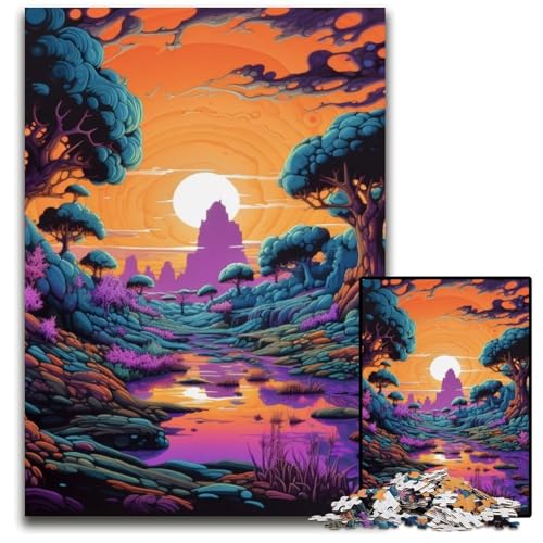 Puzzle für Erwachsene, 1000-teiliges Holzpuzzle „Dunkler Wald“ für Erwachsene, anspruchsvolles Denkspiel für Teenager, unterhaltsames interaktives Spiel für die ganze Familie, 50x75cm/19,68x29,52 Zoll Puzzle für Erwachsene, 1000-teiliges Holzpuzzle „Dunkler Wald“ für Erwachsene, anspruchsvolles Denkspiel für Teenager, unterhaltsames interaktives Spiel für die ganze Familie, 50x75cm/19,68x29,52 Zoll von LiJianXXR