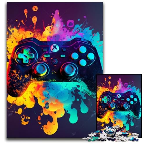 Puzzle für Erwachsene, 1000-teiliges Spiel, Unmögliches Puzzle für Erwachsene, perfekt für Halloween, Weihnachten, Geburtstagsgeschenk, 50x75cm/19,68x29,52 Zoll von LiJianXXR