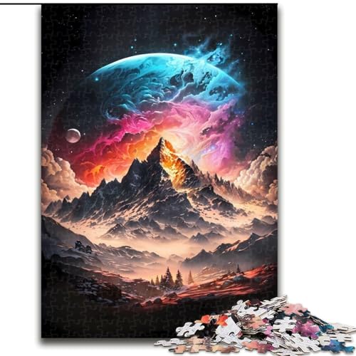 Puzzle für Erwachsene,1000 Teile,Himmlischer Planet Everest,aus Holz,ideal für Familienspaß,Entspannung, pädagogisches und unterhaltsames Indoor-Spiel für die Inneneinrichtung Puzzle für Erwachsene,1000 Teile,Himmlischer Planet Everest,aus Holz,ideal für Familienspaß,Entspannung, pädagogisches und unterhaltsames Indoor-Spiel für die Inneneinrichtung von LiJianXXR