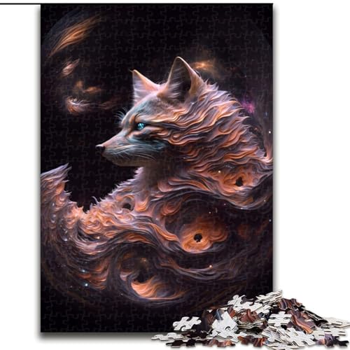 Puzzle für Erwachsene,1000 Teile,Unendlicher Fuchs,aus Holz,ideal für Familienspaß,Entspannung, 50x75cm,pädagogisches und unterhaltsames Indoor-Spiel für die Inneneinrichtung Puzzle für Erwachsene,1000 Teile,Unendlicher Fuchs,aus Holz,ideal für Familienspaß,Entspannung, 50x75cm,pädagogisches und unterhaltsames Indoor-Spiel für die Inneneinrichtung von LiJianXXR