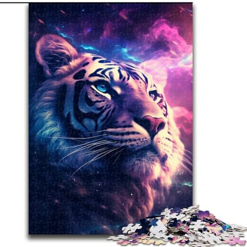 Puzzle für Erwachsene,1000 Teile,kosmischer Nebeltiger,aus Holz,ideal für Familienspaß,Entspannung, 50x75cm,pädagogisches und unterhaltsames Indoor-Spiel für die Heimdekoration Puzzle für Erwachsene,1000 Teile,kosmischer Nebeltiger,aus Holz,ideal für Familienspaß,Entspannung, 50x75cm,pädagogisches und unterhaltsames Indoor-Spiel für die Heimdekoration von LiJianXXR