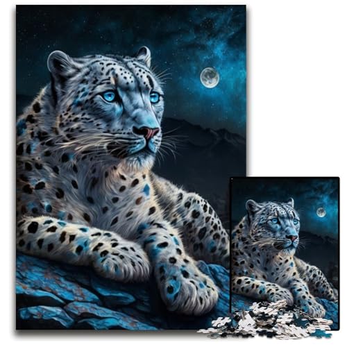 Puzzle für Erwachsene,1000-teiliges Fantasy-Leoparden-Puzzle aus Pappe für Erwachsene,anspruchsvolles Denkspiel für Teenager,unterhaltsames interaktives Spiel für die ganze Familie,26x38cm Puzzle für Erwachsene,1000-teiliges Fantasy-Leoparden-Puzzle aus Pappe für Erwachsene,anspruchsvolles Denkspiel für Teenager,unterhaltsames interaktives Spiel für die ganze Familie,26x38cm von LiJianXXR