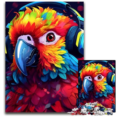 Puzzle für Erwachsene,1000-teiliges Kunst-Papagei-Puzzle aus Pappe für Erwachsene,anspruchsvolles Denkspiel für Teenager,unterhaltsames interaktives Spiel für die ganze Familie,26x38cm Puzzle für Erwachsene,1000-teiliges Kunst-Papagei-Puzzle aus Pappe für Erwachsene,anspruchsvolles Denkspiel für Teenager,unterhaltsames interaktives Spiel für die ganze Familie,26x38cm von LiJianXXR