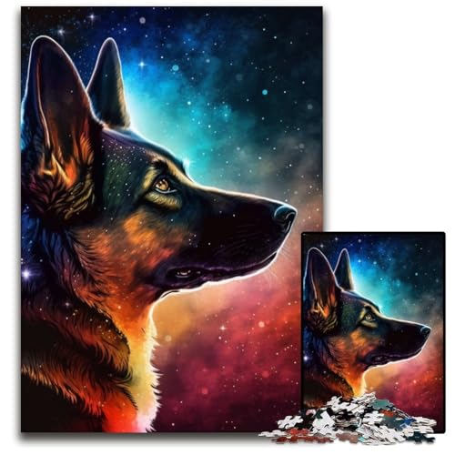 Puzzle für Erwachsene,1000-teiliges Schäferhund-Puzzle aus Pappe für Erwachsene,anspruchsvolles Denkspiel für Teenager,unterhaltsames interaktives Spiel für die ganze Familie,26x38cm/10,23x14,96 Zoll Puzzle für Erwachsene,1000-teiliges Schäferhund-Puzzle aus Pappe für Erwachsene,anspruchsvolles Denkspiel für Teenager,unterhaltsames interaktives Spiel für die ganze Familie,26x38cm/10,23x14,96 Zoll von LiJianXXR