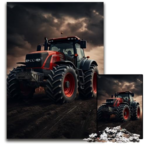 Puzzle für Erwachsene,1000-teiliges buntes Traktor-Puzzle aus Pappe für Erwachsene,anspruchsvolles Denkspiel für Teenager,unterhaltsames interaktives Spiel für die ganze Familie,26x38cm Puzzle für Erwachsene,1000-teiliges buntes Traktor-Puzzle aus Pappe für Erwachsene,anspruchsvolles Denkspiel für Teenager,unterhaltsames interaktives Spiel für die ganze Familie,26x38cm von LiJianXXR