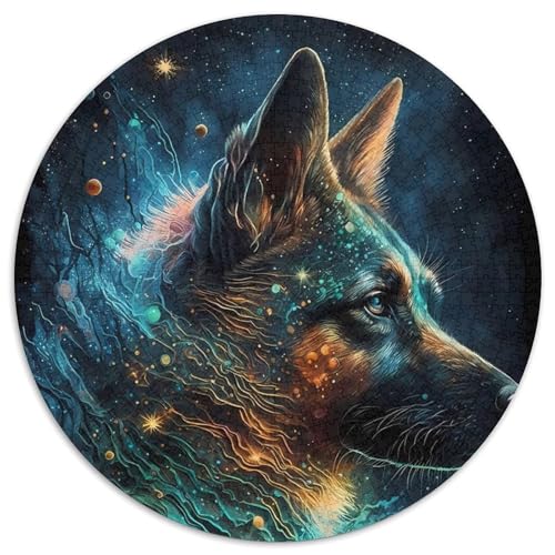 Puzzle für Erwachsene mit 1000 Teilen, Deutscher Schäferhund, Denkspiel, interaktives Familienspiel, geeignet für Kinder ab 14 Jahren, 67,5 x 67,5 cm Puzzle für Erwachsene mit 1000 Teilen, Deutscher Schäferhund, Denkspiel, interaktives Familienspiel, geeignet für Kinder ab 14 Jahren, 67,5 x 67,5 cm von LiJianXXR
