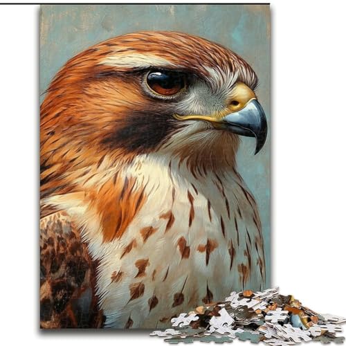 Puzzle für Erwachsene und Jugendliche, 1000 Teile, Adlerkunst, Spielzeug, Lernspiele, Stressabbau, Stärkung der Liebe zwischen Paaren (Größe 26x38cm) von LiJianXXR