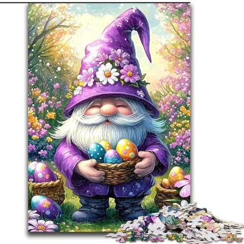 Puzzle für Erwachsene und Jugendliche, 1000 Teile, Elfen-Alter-Mann, Spielzeug, Lernspiele, Stressabbau, Stärkung der Liebe zwischen Paaren (Größe 26x38cm) von LiJianXXR