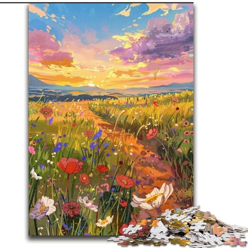 Puzzle für Erwachsene und Jugendliche, 1000 Teile, japanischer Anime-Stil, Spielzeug, Lernspiele, Stressabbau, Stärkung der Liebe zwischen Paaren (Größe 50x75cm) von LiJianXXR