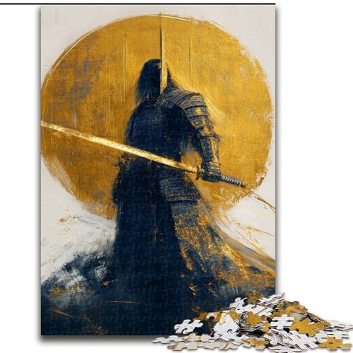 Puzzle für Erwachsene und Jugendliche, 1000 Teile, japanischer Ninja, Lernspiele, Heimdekoration, geeignet als Schreibtischdekoration (Größe 26x38cm) von LiJianXXR